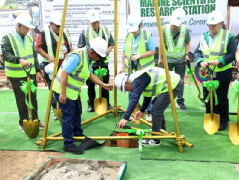 DENR Breaks Ground on P42 Million Marine Research Station in Zamboanga del Sur