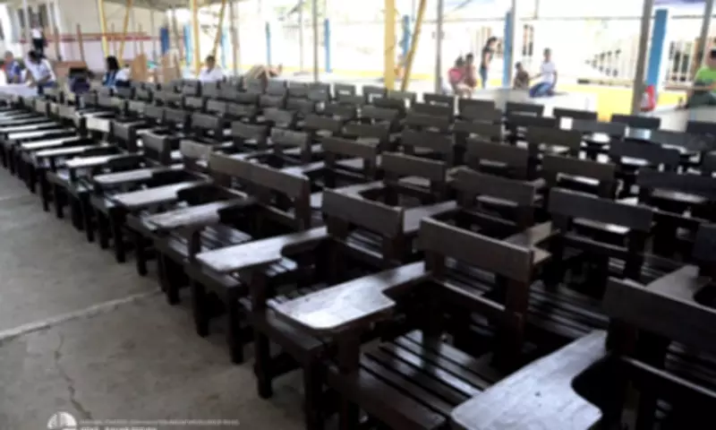 DENR-Davao Donates Confiscated Lumber for School Armchairs via TESDA Training