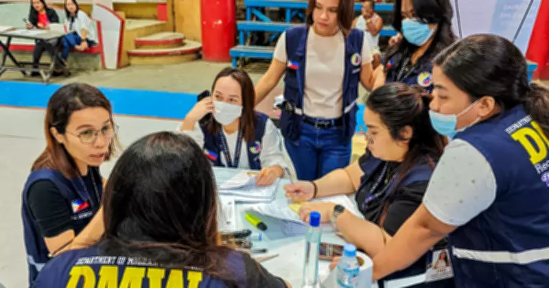 DMW-7 Conducts Onsite Profiling for OFWs Affected by Typhoon Tino in Balamban and Asturias