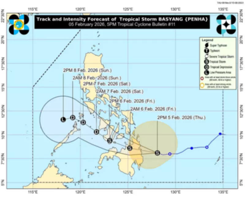 DSWD Western Visayas Activates Blue Alert for Tropical Storm Basyang
