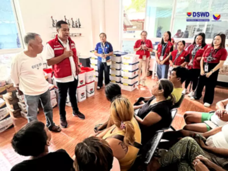 DSWD Western Visayas Distributes P1.1M Aid to Iloilo Fire Victims