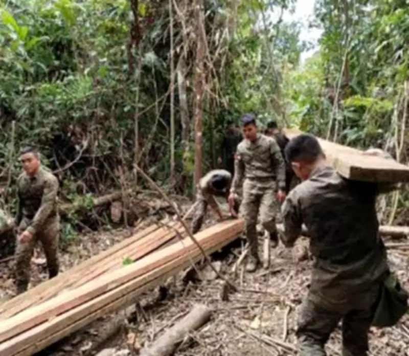 Environment Authorities Seize Illegal Lumber in Former Abu Sayyaf Stronghold in Basilan