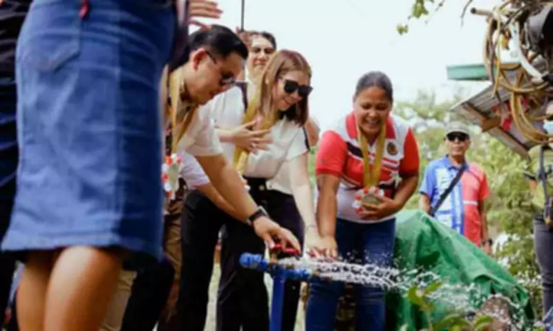 Governor Yvonne Cagas Inaugurates ₱6.5M Water Systems in Davao del Sur Barangays