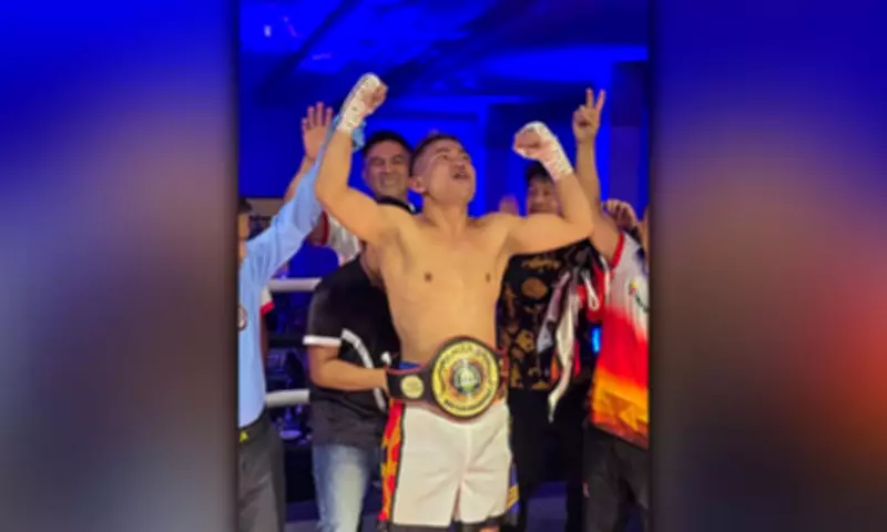 Jhunrick Carcedo Crowned WBA Asia South Welterweight Champion in General Santos