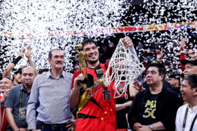 June Mar Fajardo Wins Historic Fifth PBA Finals MVP Award in Philippine Cup Victory