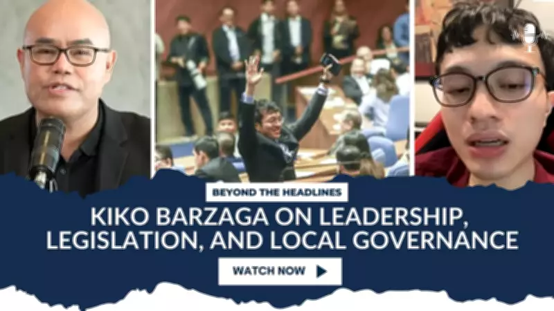 Kiko Barzaga Discusses Leadership, Legislation, and Local Governance in Exclusive Interview