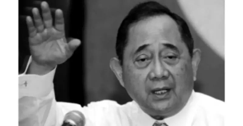 Lakas-CMD Mourns Passing of De Venecia, Hailed as Party's 'Heart' and 'Political Father'