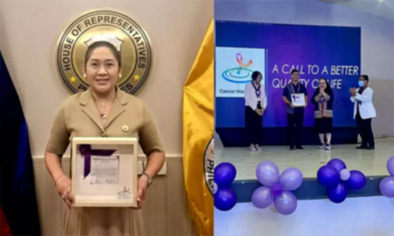 Lawmakers Veloso, Go Honored as Health Heroes at World Cancer Day 2026