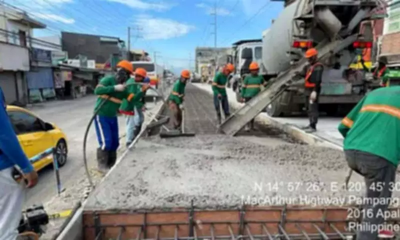 MacArthur Highway Section in Apalit to Finish Rehabilitation Two Months Early
