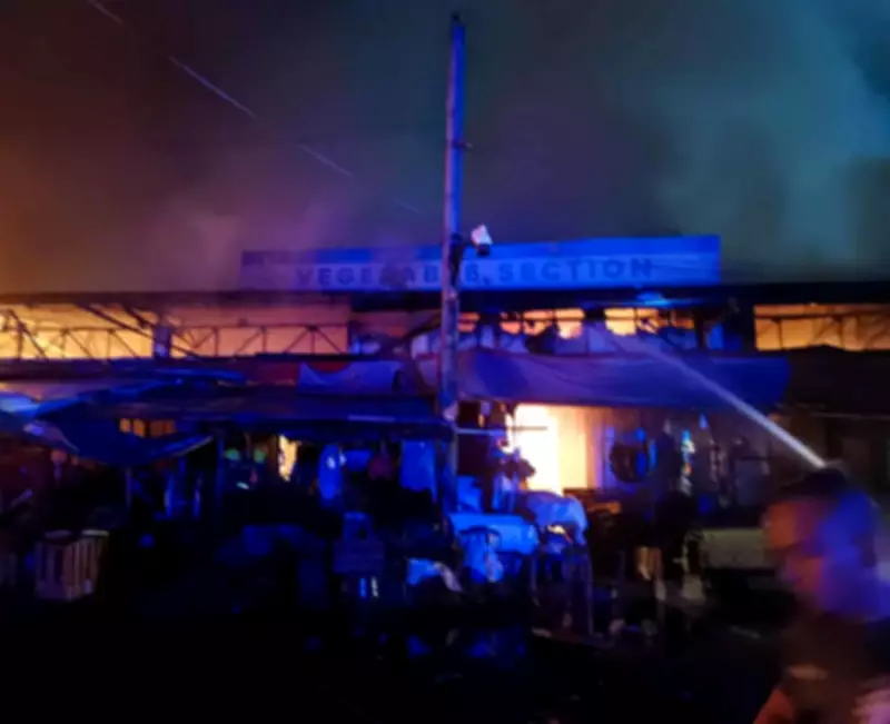 Major Fire Destroys P18.1M in Zamboanga City Market Property