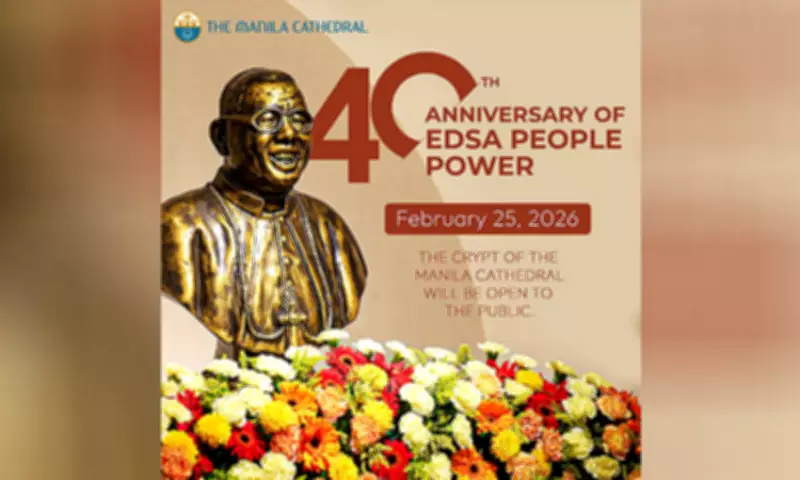 Manila Cathedral Opens Cardinal Sin's Crypt for Edsa Revolution 40th Anniversary