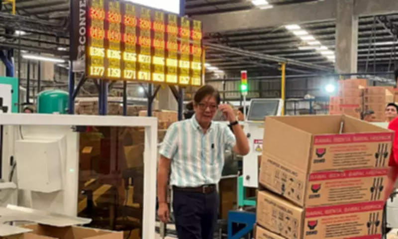 Marcos Inspects DSWD's New Machines, Boosting Disaster Food Pack Production