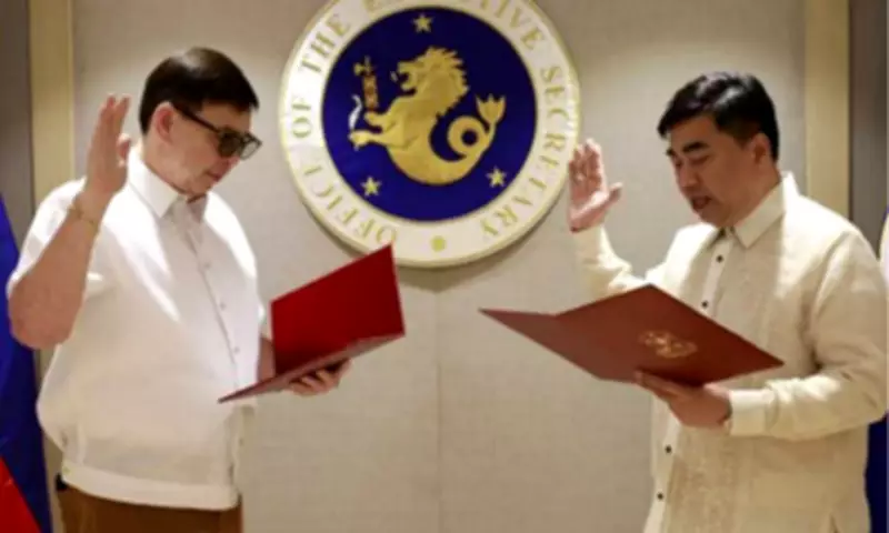Melvin Matibag Sworn In as New NBI Director by Executive Secretary Recto
