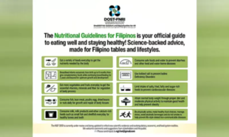 Nutrition Crisis Deepens in Philippines as Diets Fall Short of Standards