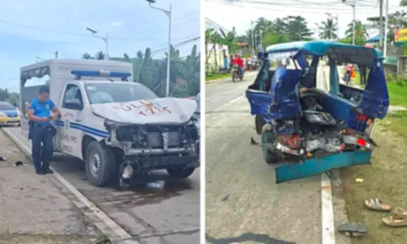 Patrol Car Collision in Bohol Kills Elderly Woman, Injures Two Others