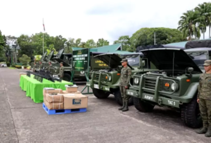 Philippine Army's 6th Infantry Division Boosts Readiness with New Equipment Turnover