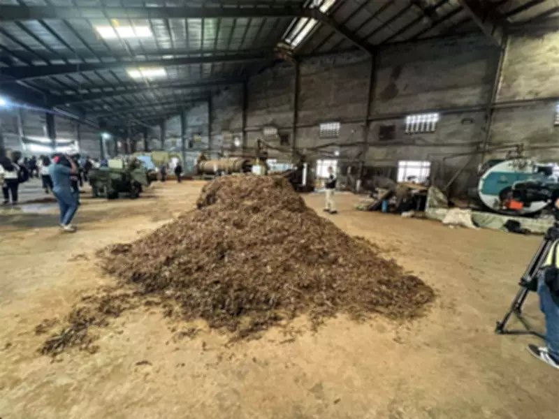 PNP Uncovers More Illegal Cigarette Warehouses in Pampanga, Warns of Organized Crime Links