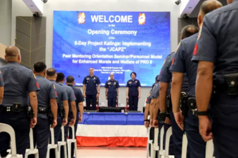 PRO 8 Launches Project Kalinga: Peer Mentoring Seminar for Police Welfare in Eastern Visayas
