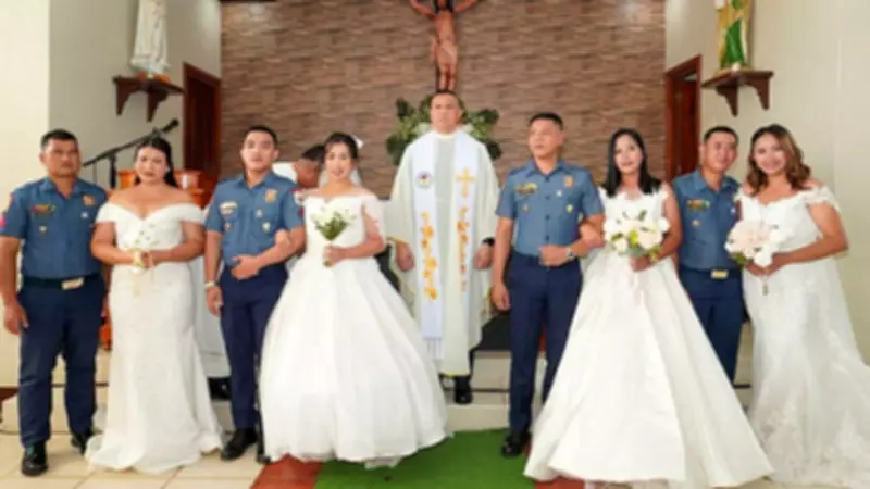 PRO-NIR Holds Mass Wedding for Police Personnel in Bacolod, Strengthening Family Bonds