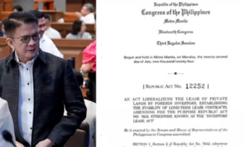 Senator Escudero Urges Aggressive Marketing of 99-Year Lease Law to Boost Economy
