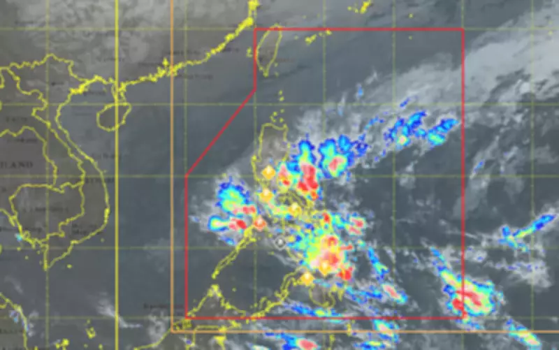 Shear Line and Amihan Bring Widespread Rains Across Philippines on Sunday
