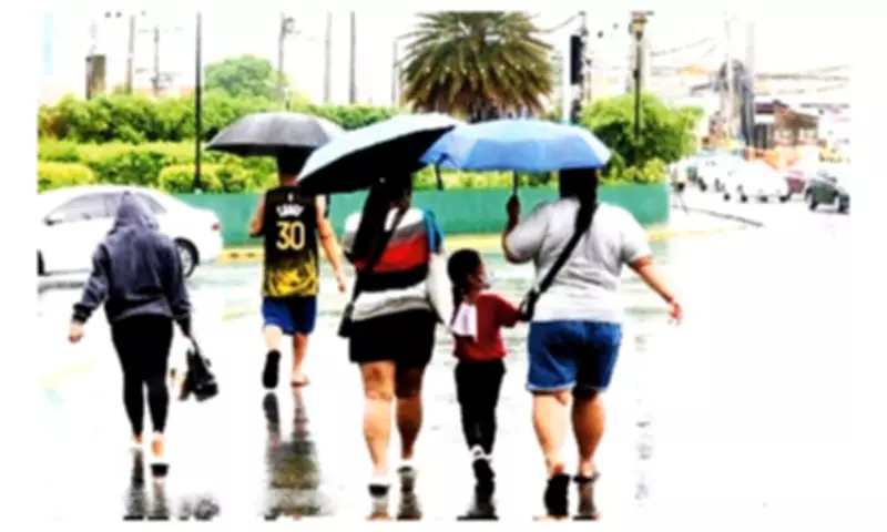 Shear Line and Amihan Continue to Bring Widespread Rains Across Philippines