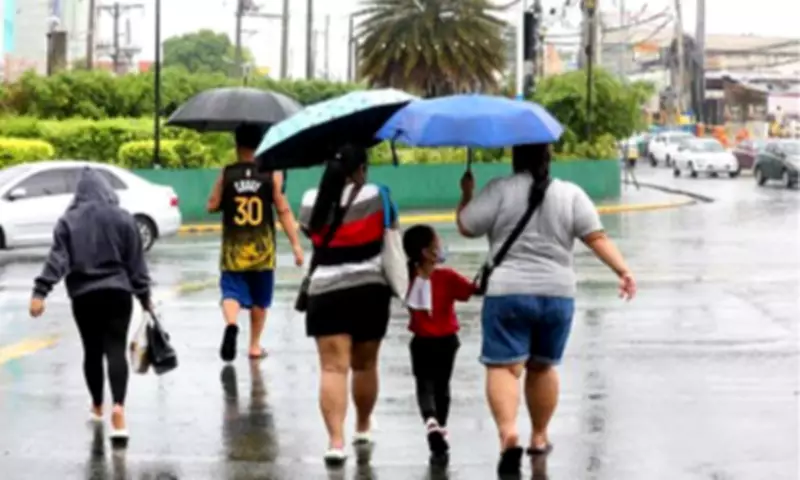 Shear Line, Easterlies, and Northeast Monsoon Bring Widespread Rains Across Philippines