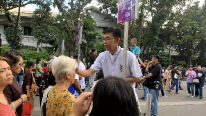 Thousands of Devotees Flock to Baclaran Church for Ash Wednesday Observance