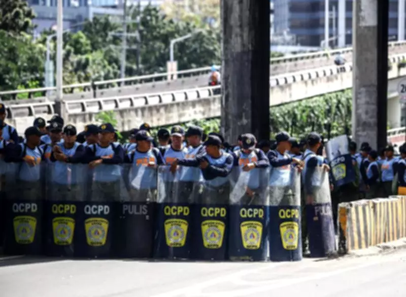 Two Arrested, Seven Police Injured During 40th Edsa People Power Anniversary Protests