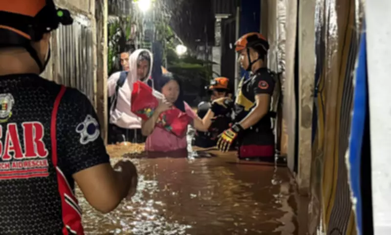 Typhoon Basyang Rescue Operations in Cagayan de Oro Amid Flooding and Landslides