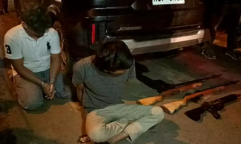 Zamboanga Police Arrest Two in Illegal Firearms Sale After Dramatic Chase