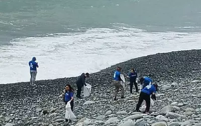 Aurora Beach Cleanup Collects 283.7 Kilos of Trash in Climate Action Event