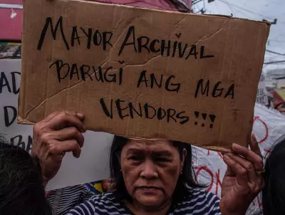 Cebu Vendors Protest Megawide's Carbon Market Fee Collection Plan