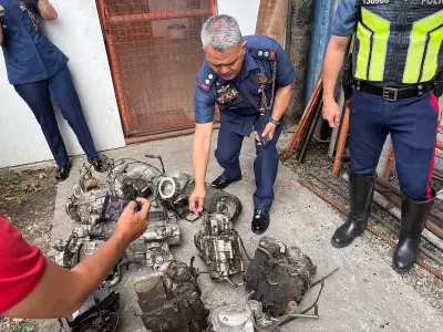 HPG 7 Seizes Suspected Stolen Motor Engines in Talisay City Raid