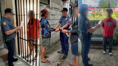 Iloilo Police Nab Top Three Most Wanted Fugitives in Coordinated Operations