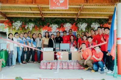 ML Cares Boosts Secante Bag-o Elementary School with New Stage and Learning Supplies