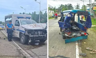 Patrol Car Collision in Bohol Kills Elderly Woman, Injures Two Others