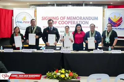 PHLPost, DPWH, and Rep. Baronda Forge Pact to Modernize Postal Services Nationwide