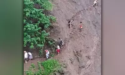 Talisay City Students Face Perilous Trek After Bridge Destruction