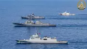 Chinese Warships Shadow PH-US-Australia Drills in West Philippine Sea