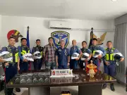 Japanese Donor Provides Helmets and Intercoms to Cebu Highway Patrol