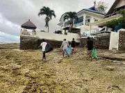 Moalboal Freedivers Collect 40-60 Kilos of Trash in Monthly Shoreline Cleanup