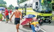 Motorcycle Crash Claims Wife's Life, Husband Injured in Tabogon Collision