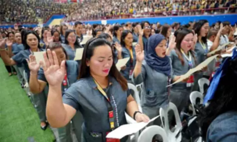 2,649 Davao Region Educators Take Oath in Historic Mass Promotion Ceremony