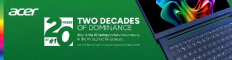 Acer Celebrates 20 Years as Philippines' Top Laptop Brand, Hits Record Market Share