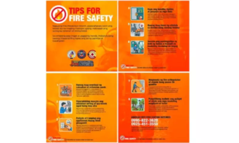 Angeles City Urges Fire Safety Vigilance During Prevention Month