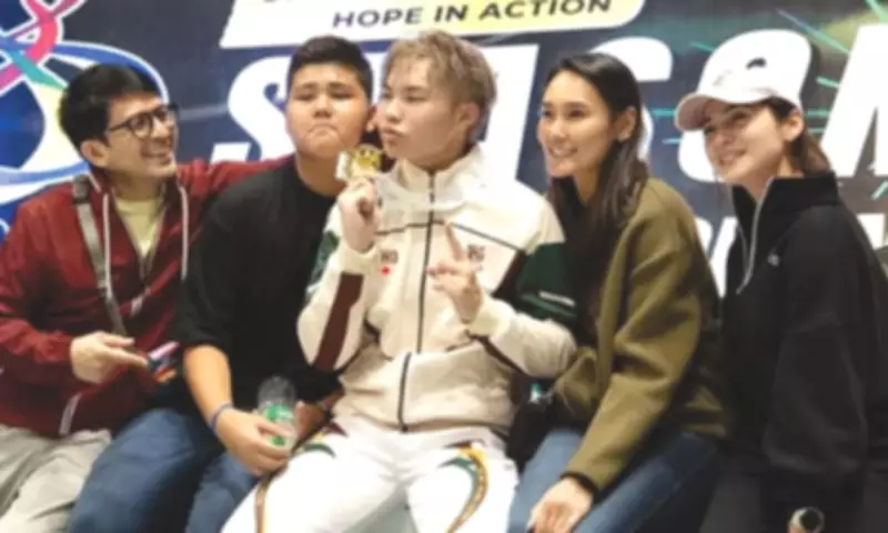 Calix Ho Wins Gold for UP in UAAP Fencing, Celebrated by Family and Celebrities
