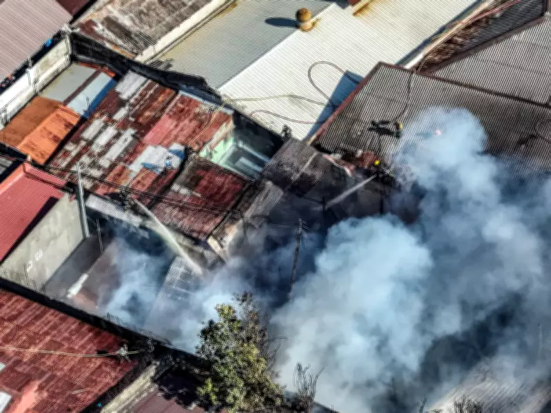 Cebu City Fire Destroys 14 Homes, Damages Two, Affects 75 Individuals