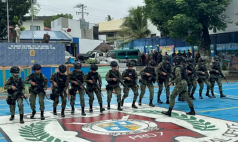 Cebu Policewomen Showcase Combat Skills in Women's Month Celebration