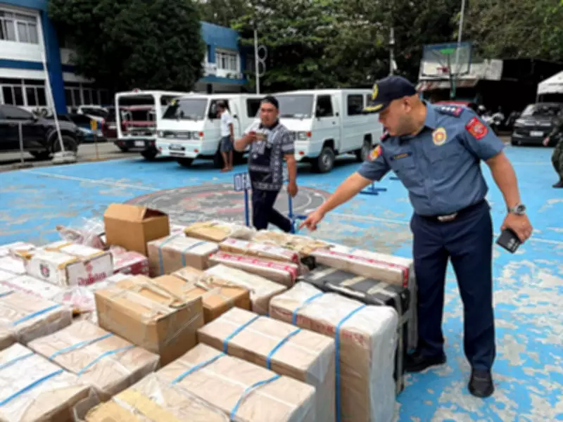 Central Visayas Police Seize Over P170M in Smuggled Cigarettes in 2026 Crackdown